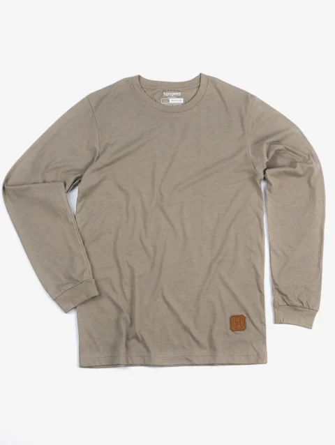 Patch Longsleeve – Heather Stone